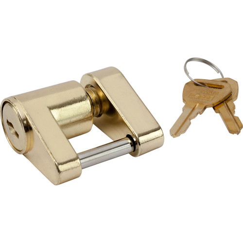 Sea-Dog - Sea-Dog Brass Plated Coupler Lock - 2 Piece