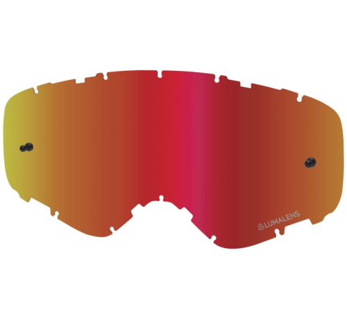 Dragon Alliance - Dragon Alliance Replacement Lens for Dragon Eyewear MXV Goggles - Red Ion Mirror - 366386024400
