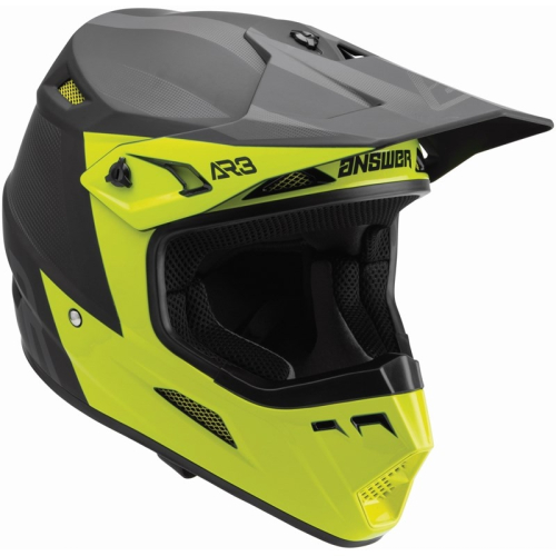 Answer - Answer A22 AR3 Phantom Helmet - 446311 - Hyper Acid/Black - X-Large