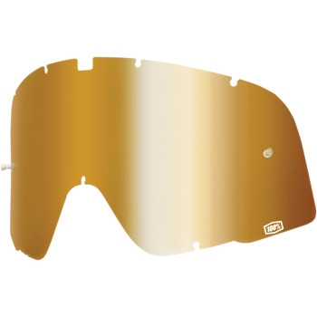 100% - 100% Replacement Lens for Barstow Classic/Legend Goggles - True Gold - 51000-074-02