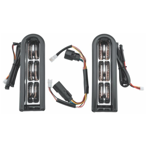 Namz - Namz Saddlebag Filler Support Lights - Black - LLC-PSBF-B