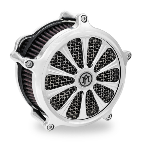 Performance Machine - Performance Machine Revel Universal Super Gas Air Cleaner Faceplate - Chrome - 0206-2010REL-CH