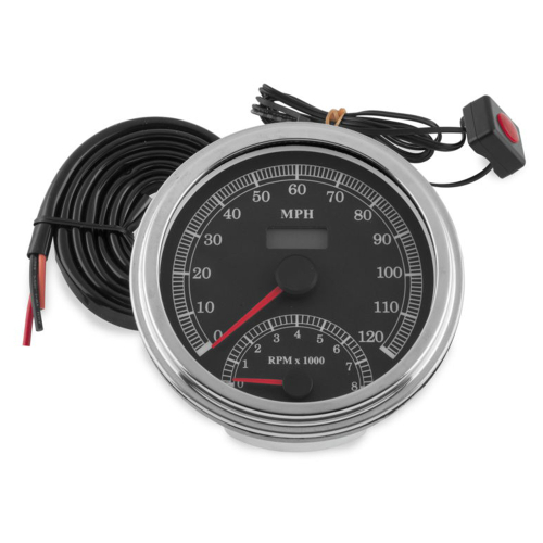 Bikers Choice - Bikers Choice Cable Driven Speedomoeter/Tach Combo - 169350