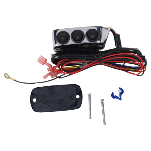 Show Chrome - Show Chrome Brake Side LED Switch Block Assemblies - Chrome - 52-605A