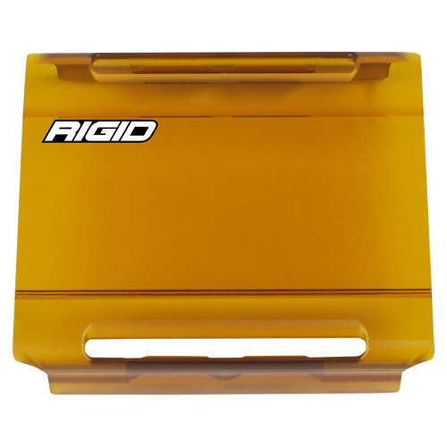 RIGID Industries - RIGID Industries 4in. E-Series Light Cover - Amber - 104933