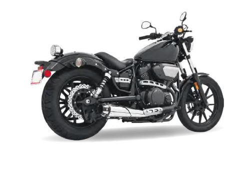 Freedom Performance - Freedom Performance 4.5in. American Outlaw Slip-On - Chrome/Black Tip - TR00002