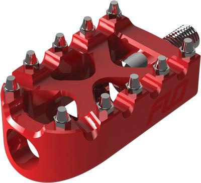 Flo Motorsports - Flo Motorsports Moto Style Shifter Peg - Red - FPEG-802R