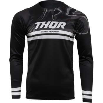Thor - Thor Assist Banger Long-Sleeve Jersey - 5120-0189 - Black - Large