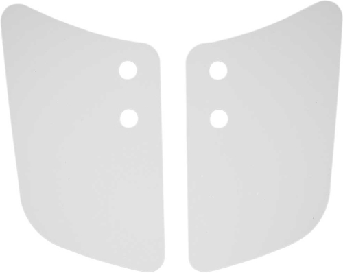 Memphis Shades - Memphis Shades Custom Lowers Plastic - Clear - MEP5810