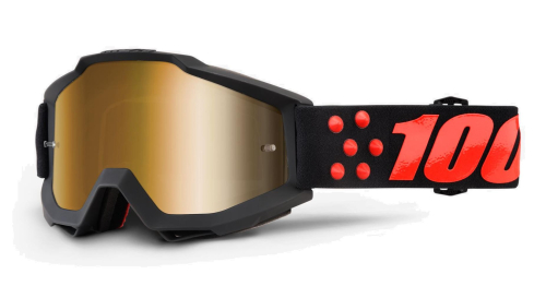 100% - 100% Accuri Gernica Goggles - 50210-230-02 - Gernica / Mirror Green Lens - OSFM