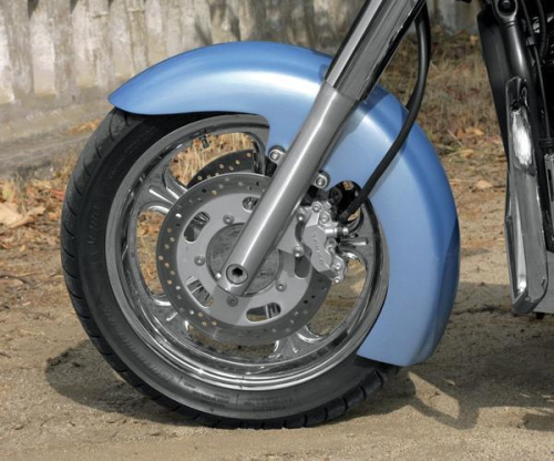 Baron Custom Accessories - Baron Custom Accessories Front Gangster Fender - BA-911702-04