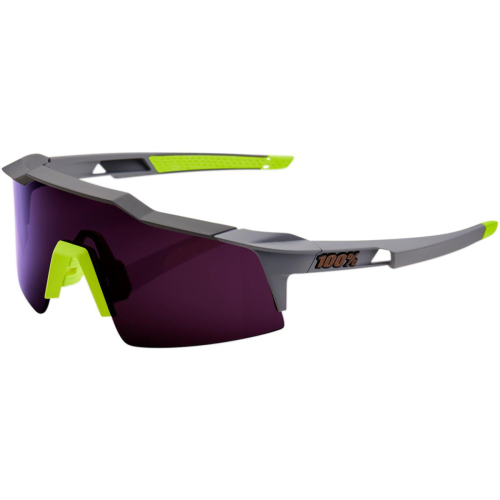 100% - 100% Speedcraft SL Sunglasses - 61002-053-78 - Gray/Neon Orange