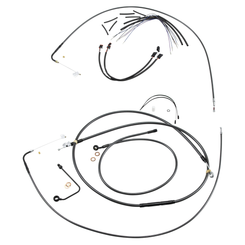 Magnum - Magnum Black Pearl Handlebar Installation Kit for 18-20in. Ape - 487933