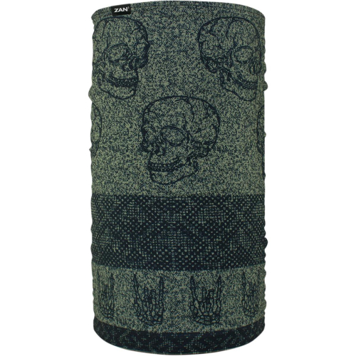 Zan Headgear - Zan Headgear Fleece-Lined Motley Tube - TF123 - Skullfair - OSFM
