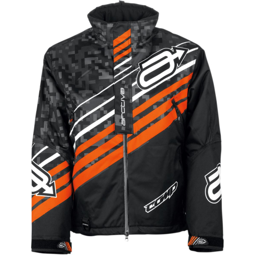 Arctiva - Arctiva Comp Insulated Jacket  - XF-2-3120-1734 - Black/Orange - X-Large