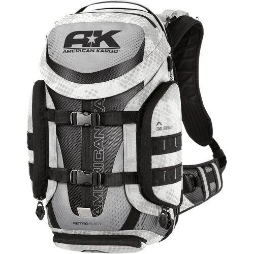 American Kargo - American Kargo Trooper Backpack - White - 3517-0330