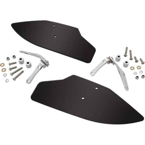 Show Chrome - Show Chrome Upper Wind Deflector Kit - 52-933UBK