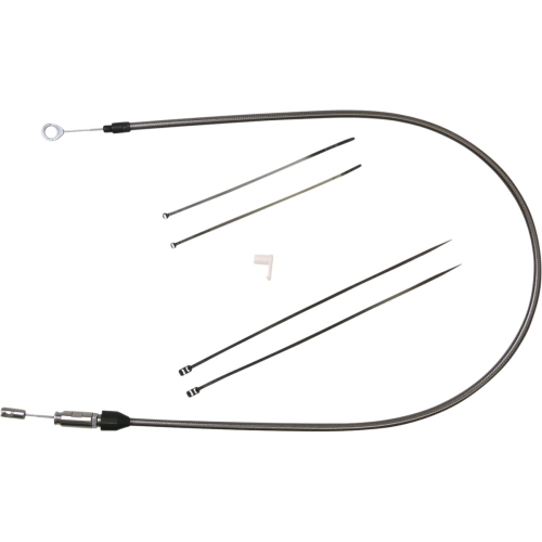 Magnum - Magnum Alternate Length Black Pearl Quick Connect Braided Upper Clutch Cable - 34in. - 4234HE