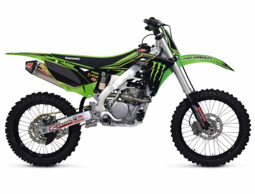 DCOR - DCOR Monster Energy Kawasaki Graphics Kit - 10-20-719