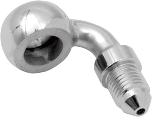 Drag Specialties - Drag Specialties 3/8in. Banjo x AN-3 Male 90deg. Brake Fitting - 151