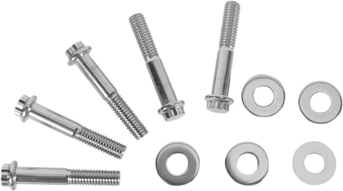Diamond Engineering - Diamond Engineering Belt and Chain Sprocket 12-Point Polished Stainless Individual Pulley Bolt Kit - PB507S