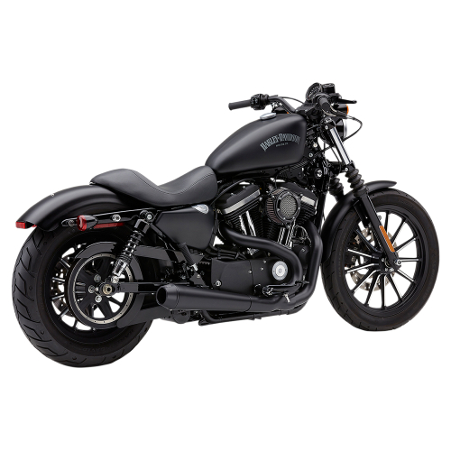 Cobra - Cobra El Diablo 4in. 2-Into-1 Exhaust System - Black - 6473B