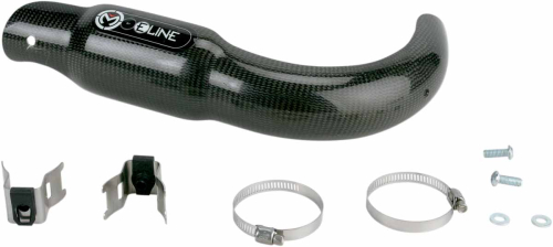 Moose Racing - Moose Racing Pipe Guards By E Line - For FMF Power Bomb Exhaust Systems - YPB4507
