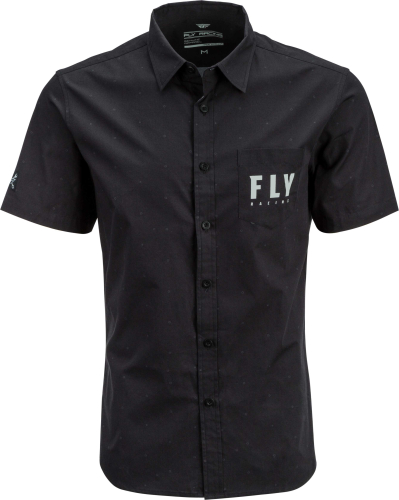 Fly Racing - Fly Racing Fly Pit Shirt - 352-62133X - Black - 3XL