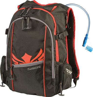 Fly Racing - Fly Racing Back Country Backpack - Red/Black - 28-5128