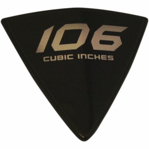 Custom Dynamics - Custom Dynamics Cheese Wedge Badge - Left - GENVICBADGE106R