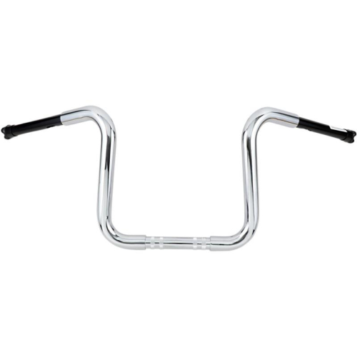 Cyclesmiths - Cyclesmiths 1-1/4in. California Lane-Splitter Ape Handlebar for 1in. Clamp Area - 10in. Rise - Chrome - 113-CA-10