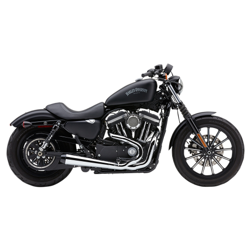 Cobra - Cobra El Diablo 4in. 2-Into-1 Exhaust System - Chrome - 6473