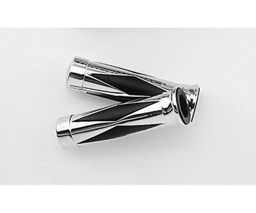 Show Chrome - Show Chrome 1in. Handlebar Grips - Diamond - 17-111