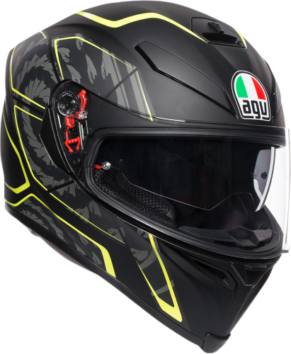 AGV - AGV K-5 S Tornado Helmet - 210041O2HY02105 - Fluo Yellow - Small