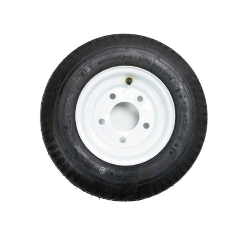 Load Star - Load Star Tire and Wheel Assembly - ST175/80DX13 - 5 Hole - White Rim - 3S140