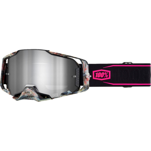 100% - 100% Armega Sarcelle Goggles - 50005-00035 - Sarcelle/Black/Pink/Silver Lens - OSFM