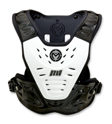 Moose Racing - Moose Racing M1 Roost Shield - 2701-0488 - White/Stealth - OSFM
