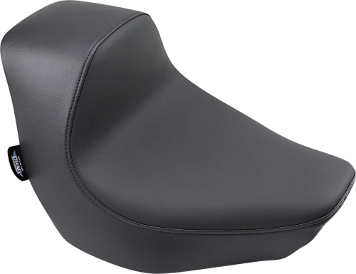 Drag Specialties - Drag Specialties EZ-ON Mount Solo Seat - Smooth Solar-Reflective Leather - 0802-1271