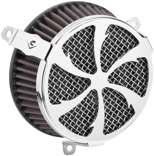Cobra - Cobra Air Intake System - Swept - Chrome - 06-0270-01