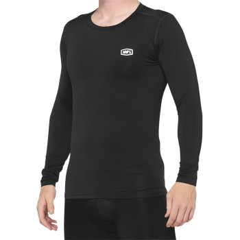 100% - 100% Basecamp Long Sleeve Jersey - 40045-00000 - Black - Small