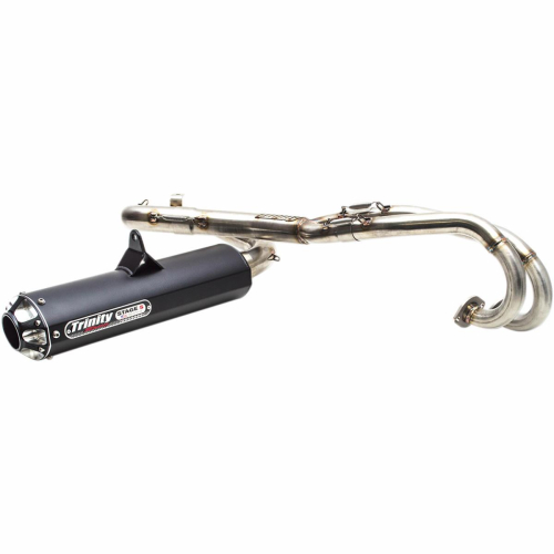 Trinity Racing - Trinity Racing Stage 5 Full System - Black Muffler - TR4121FBK