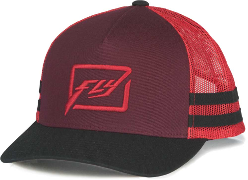 Fly Racing - Fly Racing Huck It Hat - XF-3-351-0552 - Red/Black - OSFM