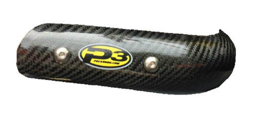 P3 - P3 Header Heat Shield - Carbon Fiber - 208071