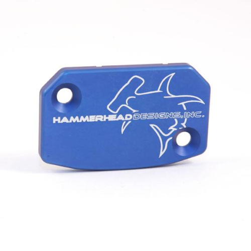 Hammerhead Designs - Hammerhead Designs Front Brake/Clutch Master Cylinder Cover - Blue - 35-0562-00-20