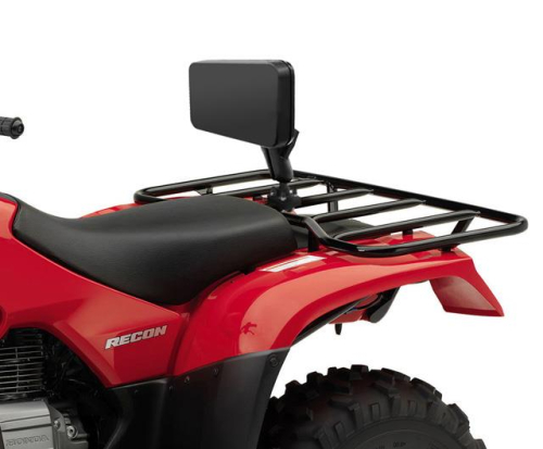 RAM Mounts - RAM Mounts RAM 1.5in. Diameter Ball Rail Mount with Double U-Bolt Base & Back Rest Pad for ATVs - RAM-101U-235Z-BR1