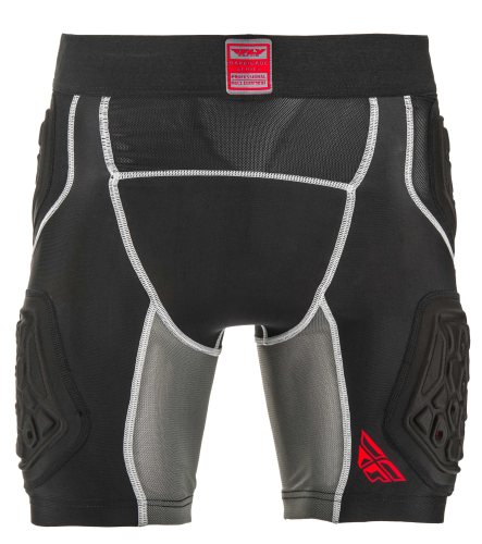Fly Racing - Fly Racing Barricade Compression Shorts - 360-9755M - Black - Medium