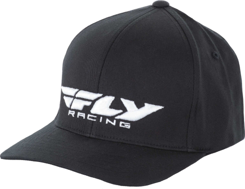 Fly Racing - Fly Racing Podium Hat - 351-0380L - Black - Lg-XL