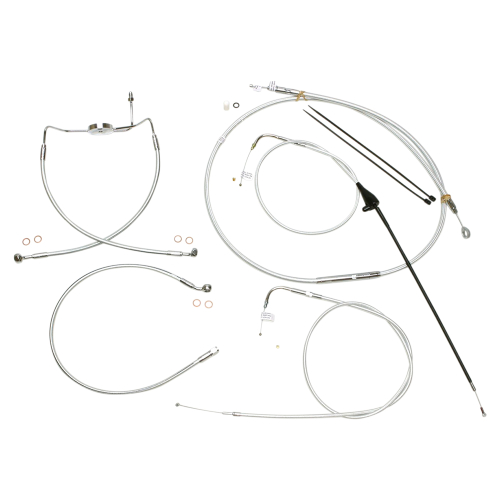 Magnum - Magnum Sterling Chromite II Handlebar Installation Kit for 10in. Ape - 387284