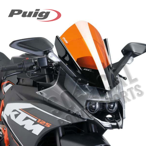 PUIG - PUIG Racing Windscreen - Orange - 7004T