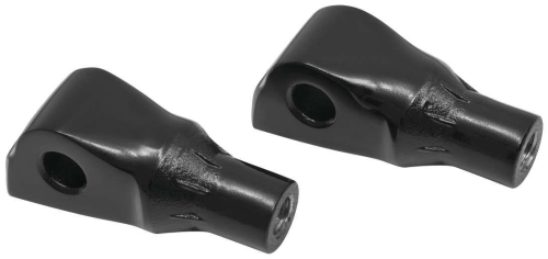 Kuryakyn - Kuryakyn Tapered Peg Adapters - Gloss Black - 8926